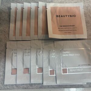 Bundle of 11~6 Beauty Bio The Residue Eraser & 5 GloPro Skin Prep Pads